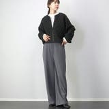 キルティングノーカラーブルゾン | FUNNY COMPANY＋  | 詳細画像13 