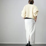 キルティングノーカラーブルゾン | FUNNY COMPANY＋  | 詳細画像16 