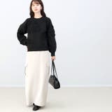 パイルジャガード柄編みニットプルオーバー | FUNNY COMPANY＋  | 詳細画像18 