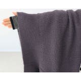 片畦ナイロンフェザークルーネックカーディガン | FUNNY COMPANY＋  | 詳細画像20 