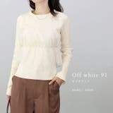 チュールレイヤードリブニットプルオーバー | FUNNY COMPANY＋  | 詳細画像11 