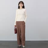 チュールレイヤードリブニットプルオーバー | FUNNY COMPANY＋  | 詳細画像17 