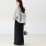 ラメツイードフレアスリーブ中綿ブルゾン | FUNNY COMPANY＋  | 詳細画像12 