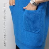 片畦編みポケット付Vネックベスト | FUNNY COMPANY+ | 詳細画像17
