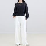 裾ボタン2WAYラメニットプルオーバー | FUNNY COMPANY＋  | 詳細画像13 