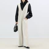 T/Cバンドカラーシャーリングブラウス | FUNNY COMPANY＋  | 詳細画像13 