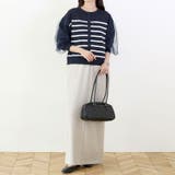 袖チュール重ねボーダー2WAYカーディガン | FUNNY COMPANY＋  | 詳細画像13 