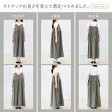 フロントジップドロストキャミワンピース  | FUNNY COMPANY＋  | 詳細画像18 