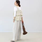 チュール使い前後2WAYフリルブラウス | FUNNY COMPANY+ | 詳細画像11