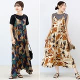 プリントシフォンキャミワンピース | FUNNY COMPANY＋  | 詳細画像19 