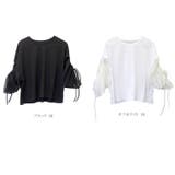 ドロストチュールスリーブプルオーバー | FUNNY COMPANY＋  | 詳細画像15 