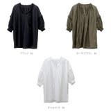 ギャザーフリルブラウス | FUNNY COMPANY＋  | 詳細画像16 