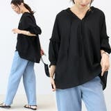 ギャザーフリルブラウス | FUNNY COMPANY＋  | 詳細画像11 