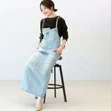 12ozデニムサロペットワンピース | FUNNY COMPANY＋  | 詳細画像13 