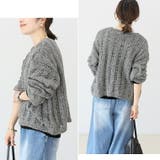 針抜きラメニットプルオーバー | FUNNY COMPANY＋  | 詳細画像14 