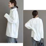 シワ加工長袖ドルマンスキッパーシャツ | FUNNY COMPANY＋  | 詳細画像15 