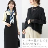 袖シアーハイネックリブニットプルオーバー | FUNNY COMPANY+ | 詳細画像19