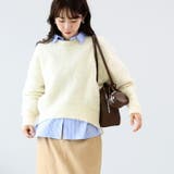 ラウンドヘムブークレー起毛プルオーバー | FUNNY COMPANY＋  | 詳細画像14 