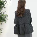 スナップボタン中綿ペプラムベスト  | FUNNY COMPANY＋  | 詳細画像19 