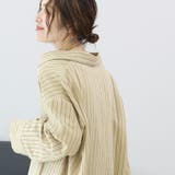 ダブルストライプスキッパーシャツ | FUNNY COMPANY＋  | 詳細画像10 