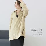 ダブルストライプスキッパーシャツ | FUNNY COMPANY＋  | 詳細画像15 