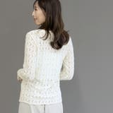 起毛レースクルーネックプルオーバー | FUNNY COMPANY＋  | 詳細画像17 