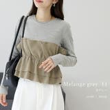 T/Cテレコｘ異素材レイヤードプルオーバー | FUNNY COMPANY＋  | 詳細画像11 