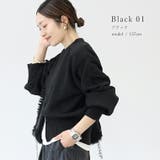 裾ジップリブ使いニットプルオーバー | FUNNY COMPANY＋  | 詳細画像14 