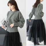 裾ジップリブ使いニットプルオーバー | FUNNY COMPANY＋  | 詳細画像17 