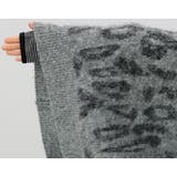 起毛加工レオパードニットプルオーバー | FUNNY COMPANY＋  | 詳細画像20 