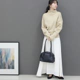 総針編みハイネックドルマンニットプルオーバー | FUNNY COMPANY＋  | 詳細画像18 