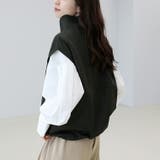 スタンドカラードロストダブルジップベスト | FUNNY COMPANY+ | 詳細画像13