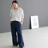 シワ加工フリルネック前開きブラウス | FUNNY COMPANY＋  | 詳細画像14 