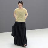 針抜きリブ編みフレンチニットプルオーバー | FUNNY COMPANY＋  | 詳細画像17 