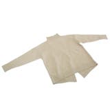 編地切替バックスリットハイネックプルオーバー | FUNNY COMPANY+ | 詳細画像16