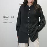 エステルローンピンタックシャツチュニック | FUNNY COMPANY＋  | 詳細画像12 