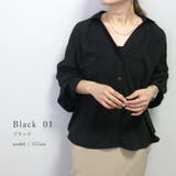 前開きスキッパーブラウス | FUNNY COMPANY＋  | 詳細画像12 