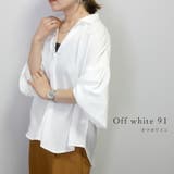 前開きスキッパーブラウス | FUNNY COMPANY＋  | 詳細画像14 