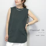 ラウンドヘム綿天竺ノースリーブプルオーバー | FUNNY COMPANY＋  | 詳細画像13 