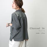 杢無地開襟ドルマンブラウス | FUNNY COMPANY＋  | 詳細画像18 