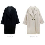 メルトンワイドカラーコクーンコート | FUNNY COMPANY＋  | 詳細画像17 