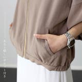 袖ボリュームVネックライトブルゾン | FUNNY COMPANY＋  | 詳細画像10 