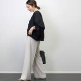 袖ボリュームVネックライトブルゾン | FUNNY COMPANY＋  | 詳細画像14 