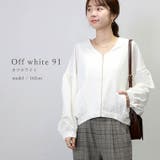 袖ボリュームVネックライトブルゾン | FUNNY COMPANY＋  | 詳細画像19 