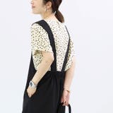 プリントデシン華奢見えドットブラウス | FUNNY COMPANY＋  | 詳細画像19 