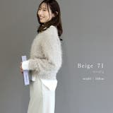 フェザーヤーンクルーネックニットプルオーバー | FUNNY COMPANY＋  | 詳細画像19 