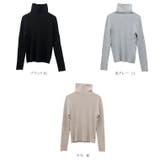 ホールガーメントリブタートルニットプルオーバー | FUNNY COMPANY+ | 詳細画像16