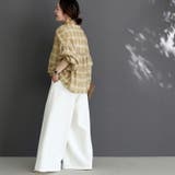 シアーチェックバックフリルブラウス | FUNNY COMPANY＋  | 詳細画像10 