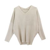 12Gラメ使い両Vゴム編みプルオーバー | FUNNY COMPANY＋  | 詳細画像25 