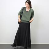 12Gラメ使い両Vゴム編みプルオーバー | FUNNY COMPANY＋  | 詳細画像9 